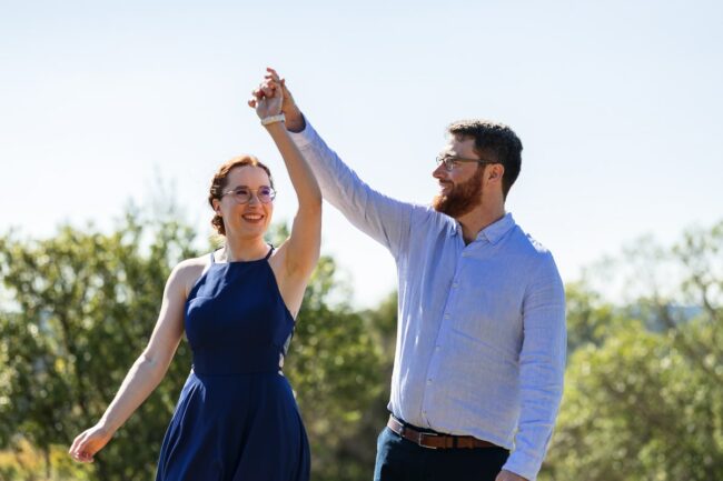 Photo de couple avec émotion à Fos-sur-Mer