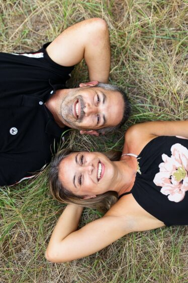 Photographe couple coucher de soleil à La Redonne