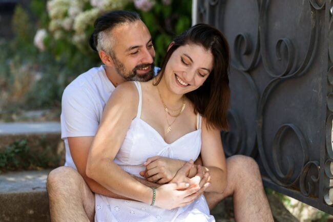 Photographe couple intimiste à Châteauneuf