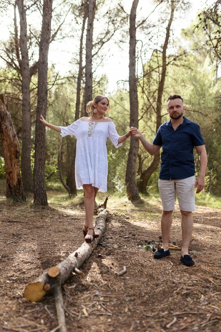 Séance engagement romantique à Istres