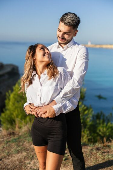 Séance photo amoureux à Sausset-les-Pins