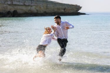 Séance photo couple simple à Martigues