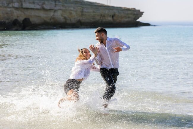 Séance photo couple simple à Martigues