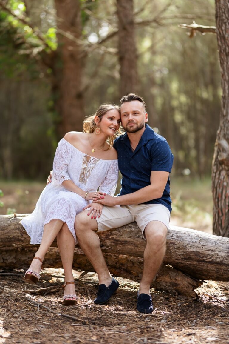 Séance photo naturelle couple à Salon-de-Provence