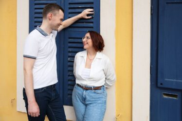 Séance photo romantique Côte Bleue