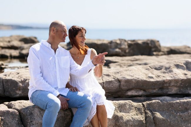 Shooting couple original à Marseille