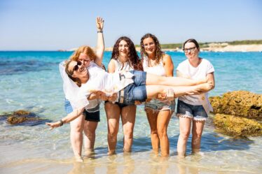 Photographe EVJF artistique Côte Bleue