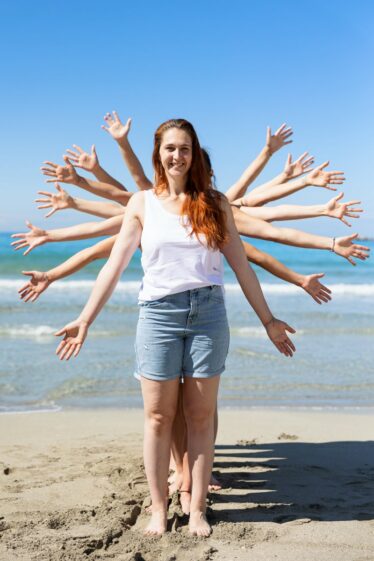 Shooting EVJF soleil Sausset-les-Pins