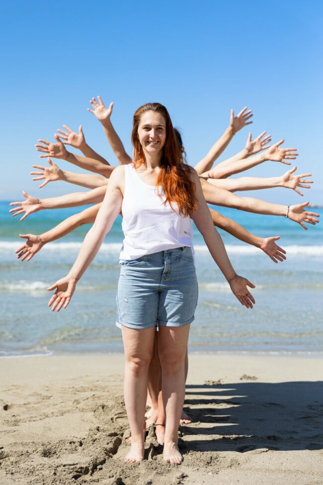 Shooting EVJF soleil Sausset-les-Pins