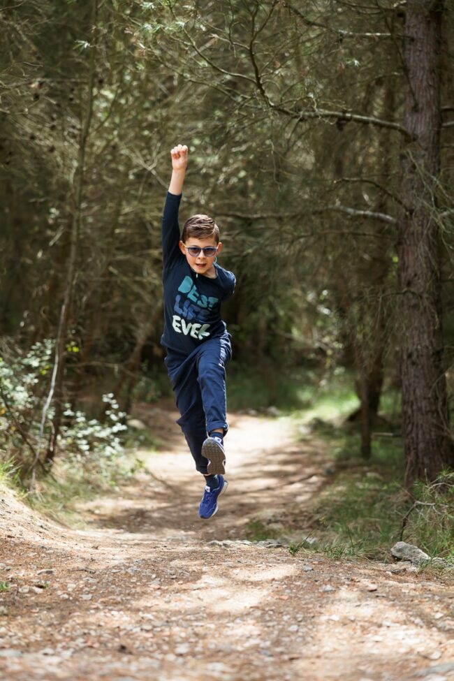 Photographe enfants nature à Fos