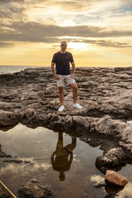 Portrait ambiance bord de mer à Ensuès-la-Redonne