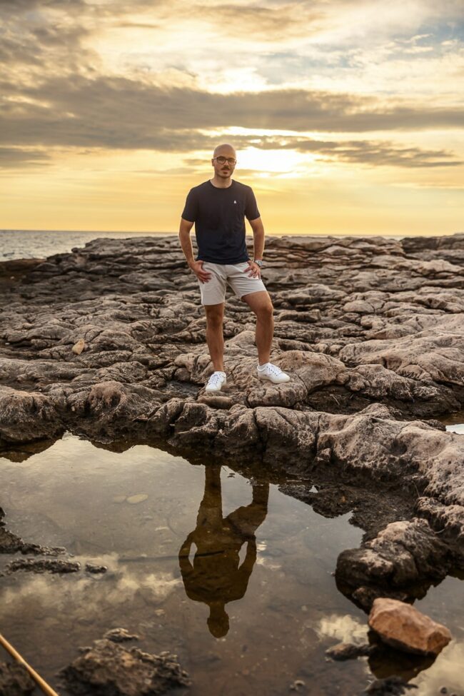 Portrait ambiance bord de mer à Ensuès-la-Redonne
