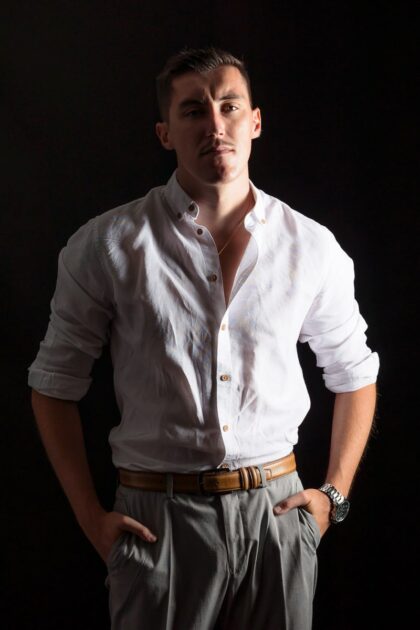 Portrait en studio photo à Châteauneuf