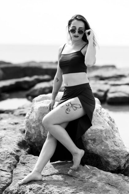 Portrait intime dans la nature