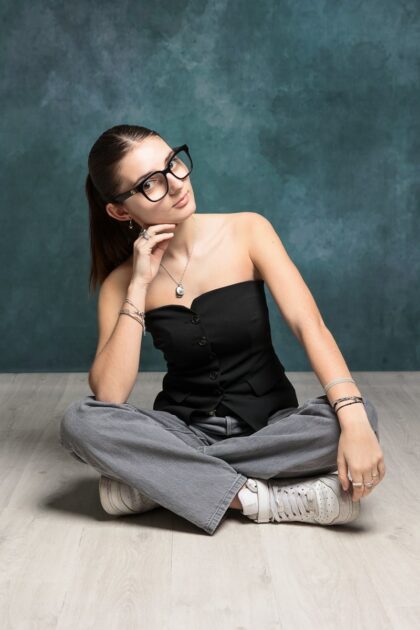 Portrait lumineux à Martigues