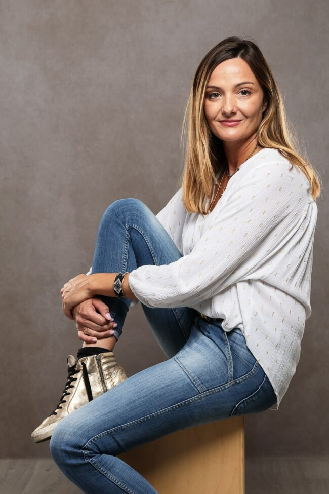 Portrait lumineux et doux à Gignac