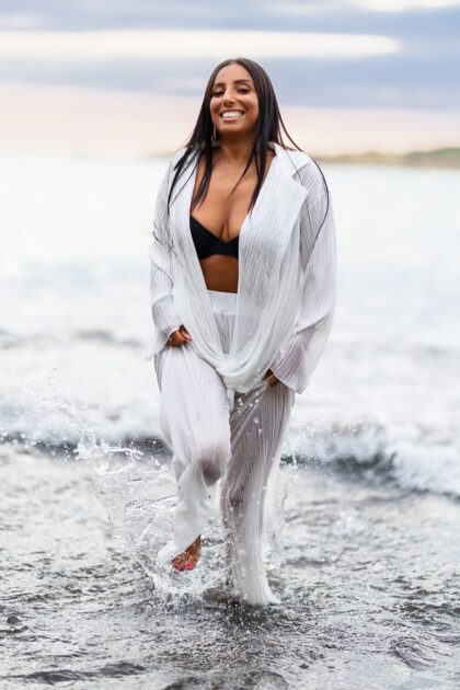 Portrait spontané à la mer à La Couronne