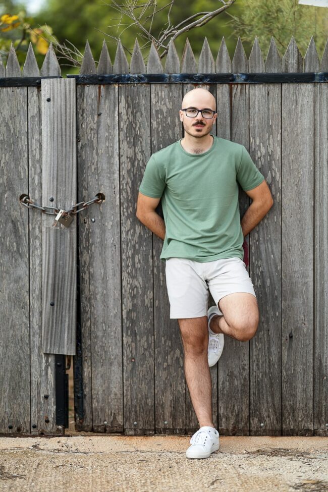 Portraitiste professionnel entre mer et colline