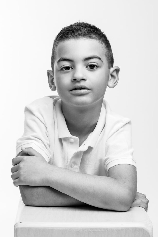 Shooting enfants au coucher du soleil à Martigues