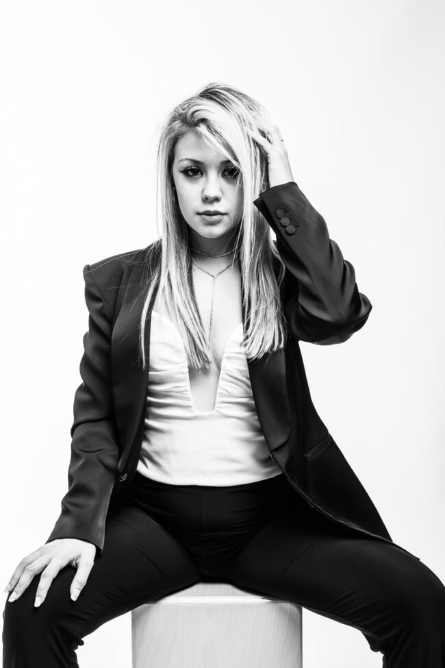 Shooting portrait à contre-jour à Marignane