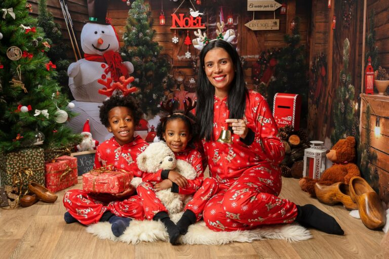 Bonheur de Noël séance photo Marseille