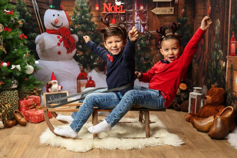 Bonhomme de neige séance photo Châteauneuf les Martigues
