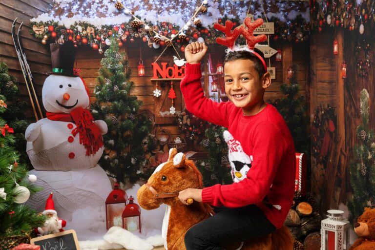 Bonhomme de neige séance photo Martigues