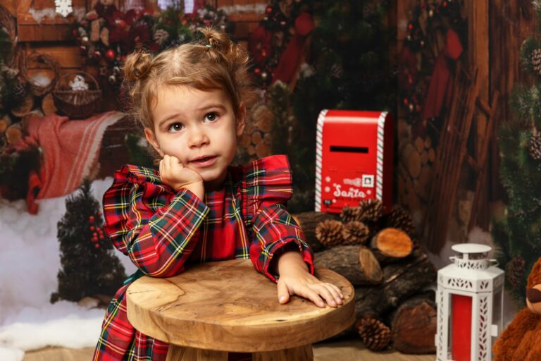 Couleurs de Noël séance photo Aix en Provence