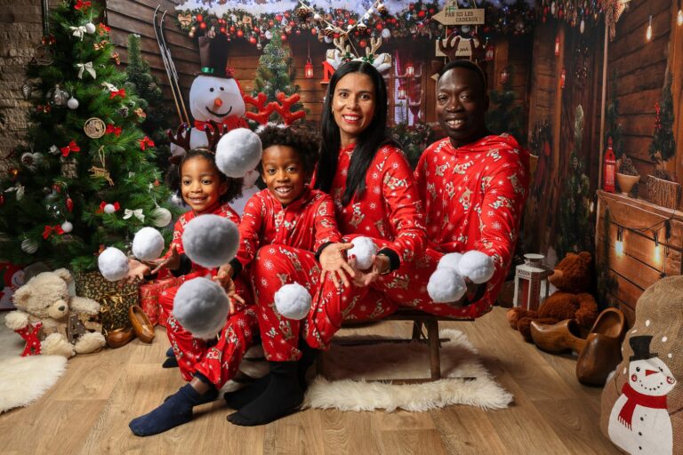 Décoration de Noël séance photo Marseille