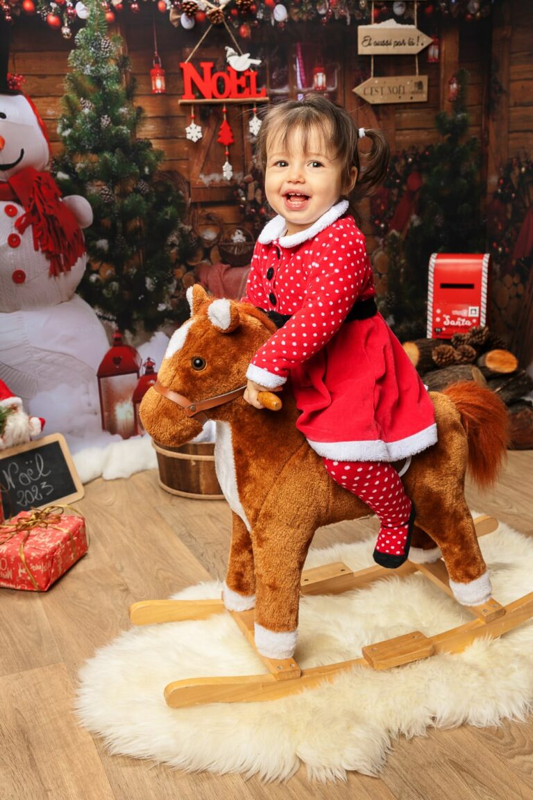 Éclats de rire de Noël séance photo Marseille