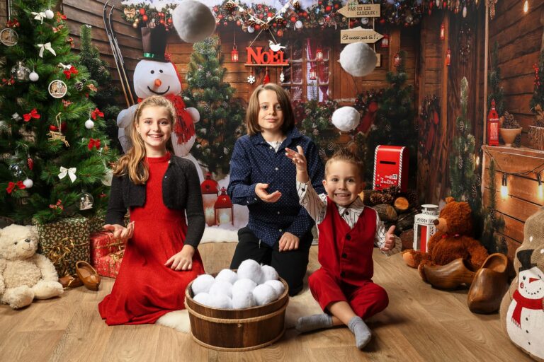 Noël en lumière séance photo Saint-Mitre-les-Remparts