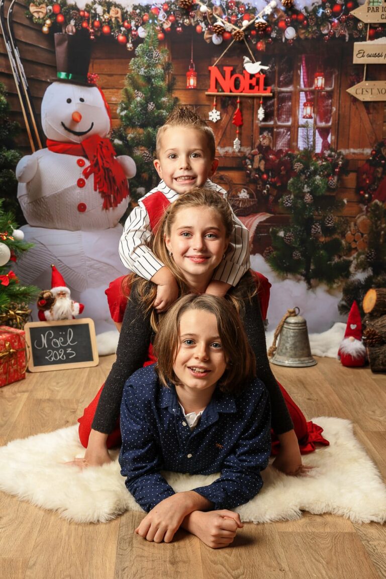 Photos créatives de Noël séance photo Marseille