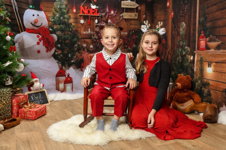 Photos de Noël originales séance photo Chateauneuf les Martigues