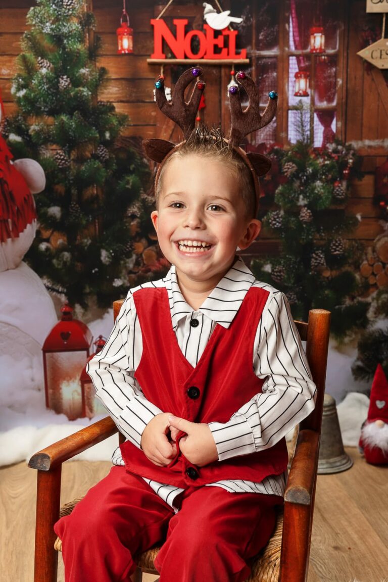 Sourires de Noël séance photo Berre-l'Étang
