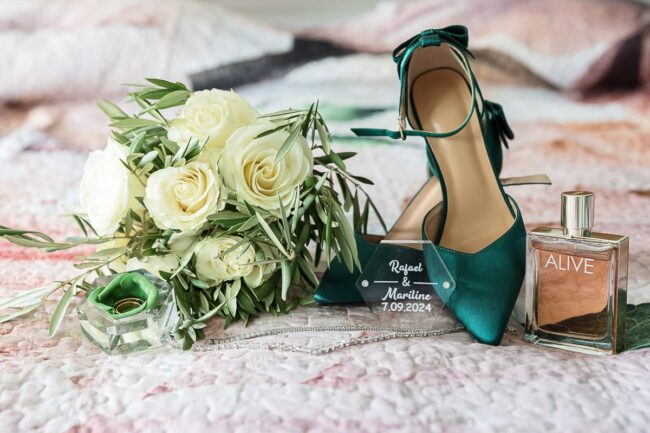 Photographe préparatifs Mariage Provence