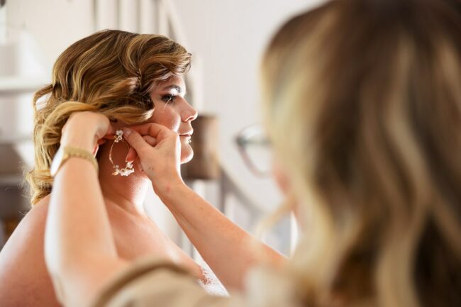 Reportage photo préparatifs Mariage Cabries