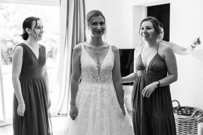 Reportage photo préparatifs Mariage Cassis