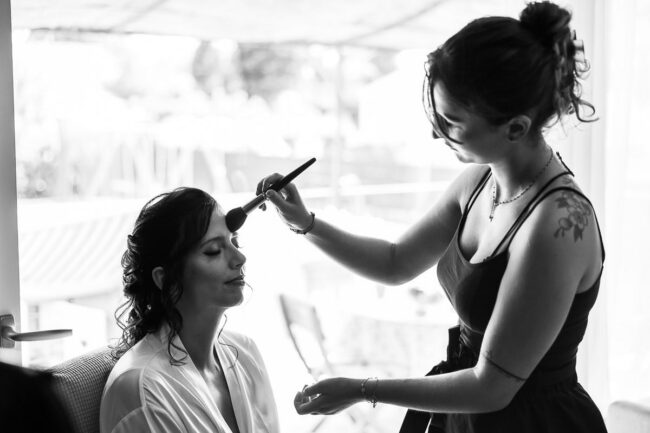 Reportage photo préparatifs Mariage Mimet