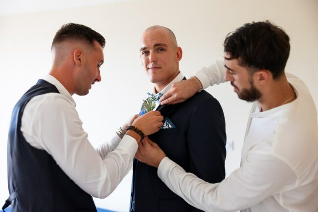 Reportage photo préparatifs Mariage Saint-Zacharie