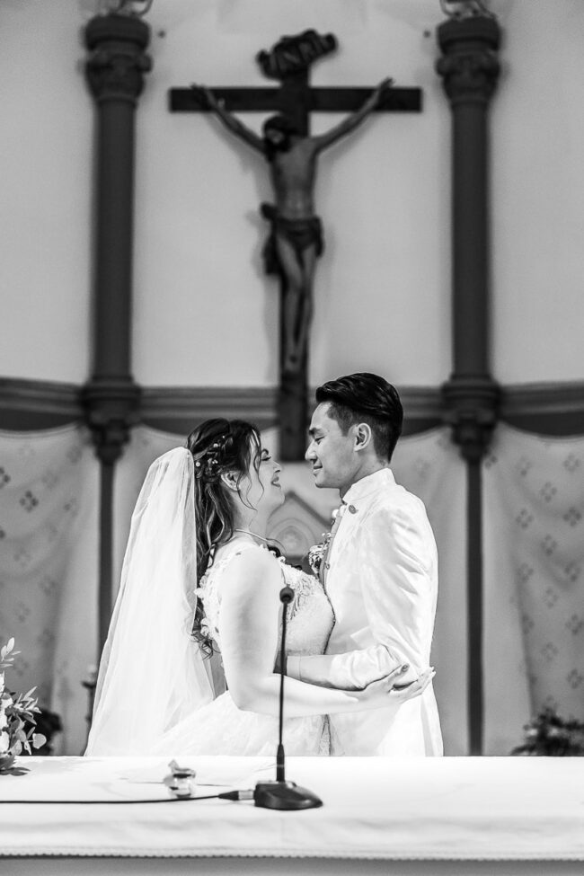 Photo mariage procession nuptiale Coudoux