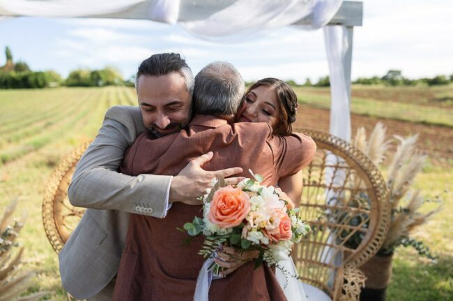 Photographe cérémonie laïque bord de mer Châteauneuf-les-Martigues