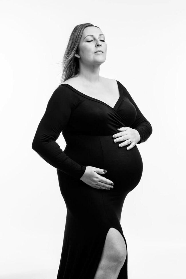 Photographe grossesse studio Chateauneuf les Martigues