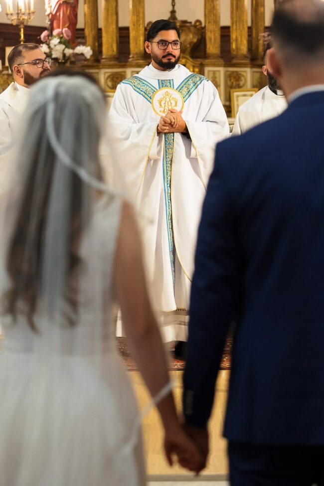 Photographe mariage bénédiction nuptiale Saint-Zacharie