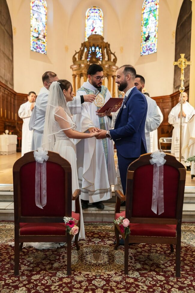Photographe mariage catholique Meyreuil