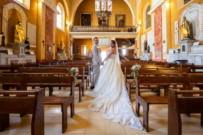 Photographe mariage célébration église Cassis