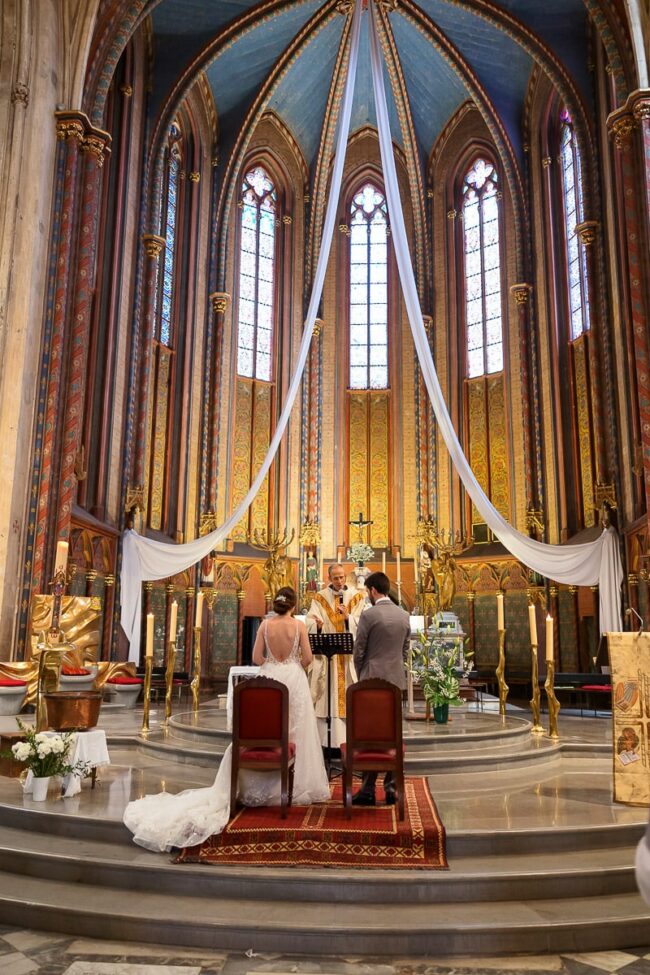 Photographe mariage cérémonie paroissiale La Fare-les-Oliviers