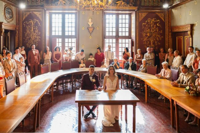 Photographe mariage mairie Belcodène