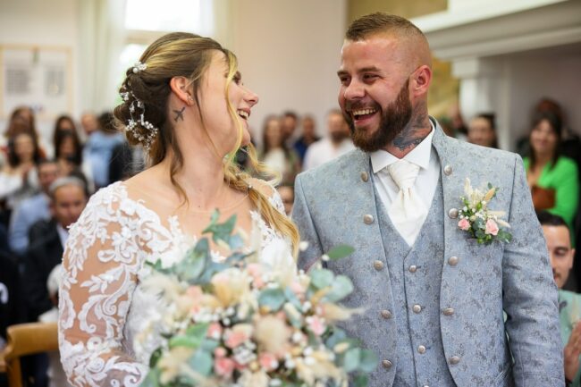 Photographe mariage mairie Marignane