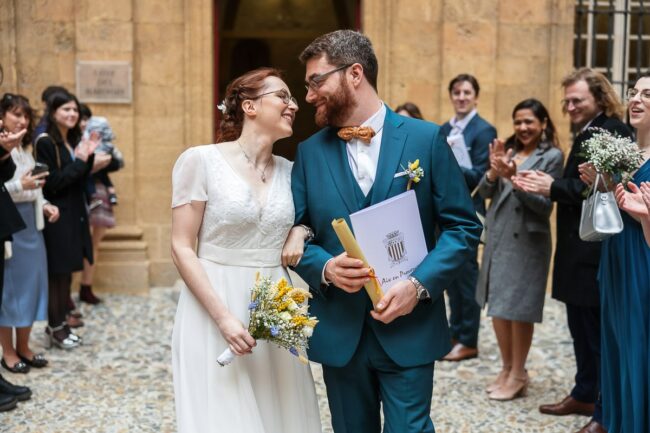 Photographe mariage mairie Saint-Victoret