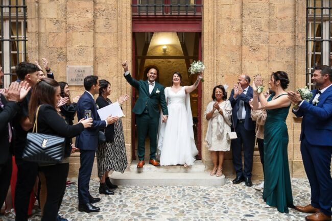 Photographe mariage mairie Sausset-les-Pins